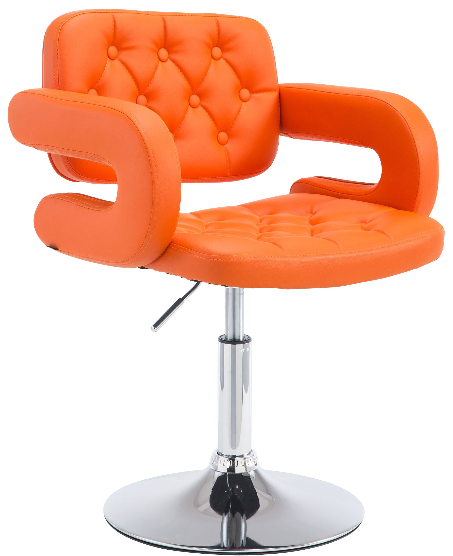 Lounger Dublin Kunstleder orange